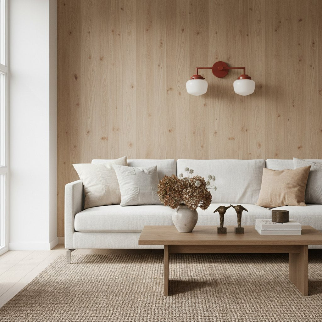 Opalume Glass Vanity Light – Vintage-Inspired Design – Perfect for Bathroom & Powder Room