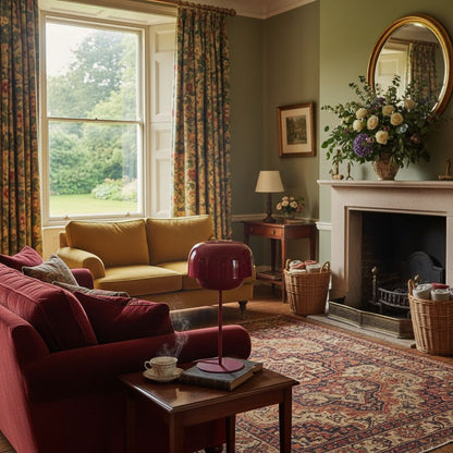 Clinco Colored Metal Table Lamp – Stylish Lighting for Bedrooms and Offices