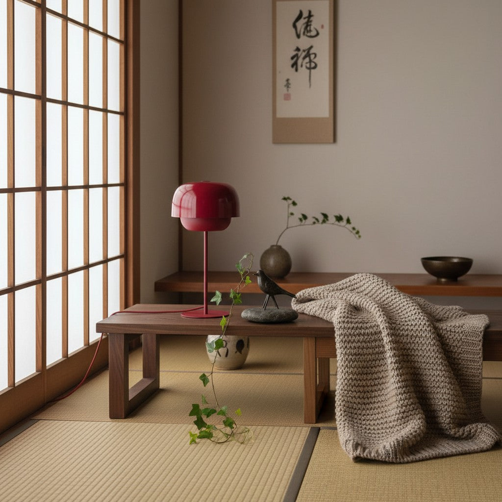 Clinco Colored Metal Table Lamp – Stylish Lighting for Bedrooms and Offices