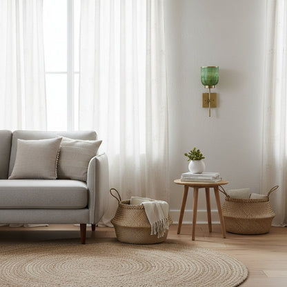 Helvo Eleganter Glas-Zylinder Wandleuchte – Minimalistischer Stil – Banks Sconce – Ideal für Schlafzimmer & Flur