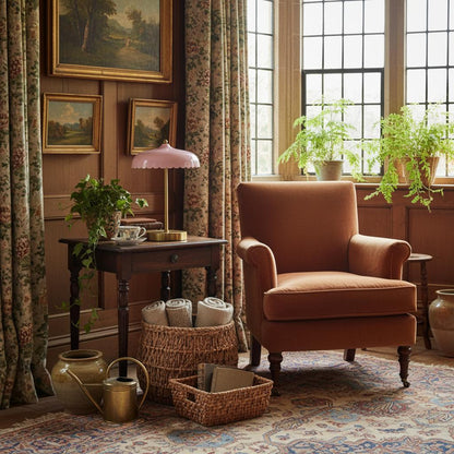 Rayla Vintage Modern Scallop Ceiling Light – Ambient Glow – Living Room & Bedroom