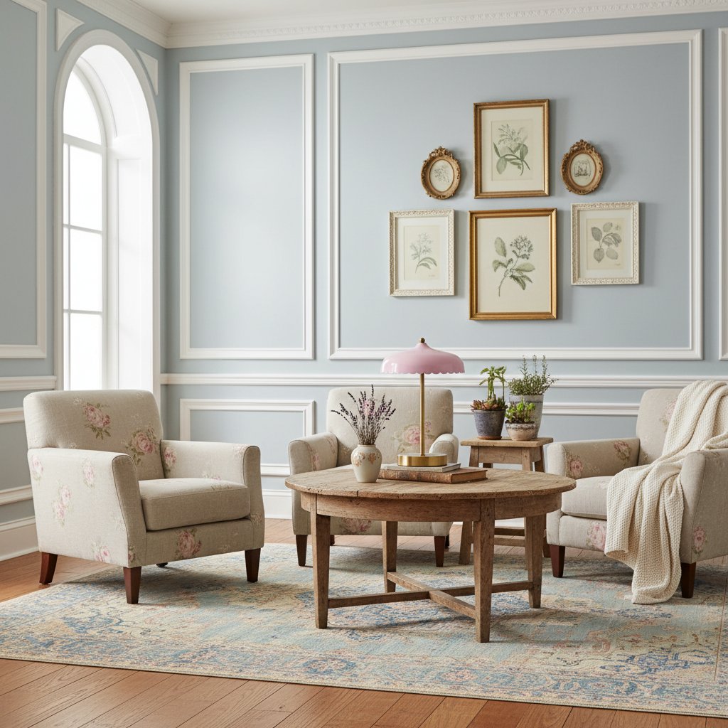 Rayla Vintage Modern Scallop Ceiling Light – Ambient Glow – Living Room & Bedroom