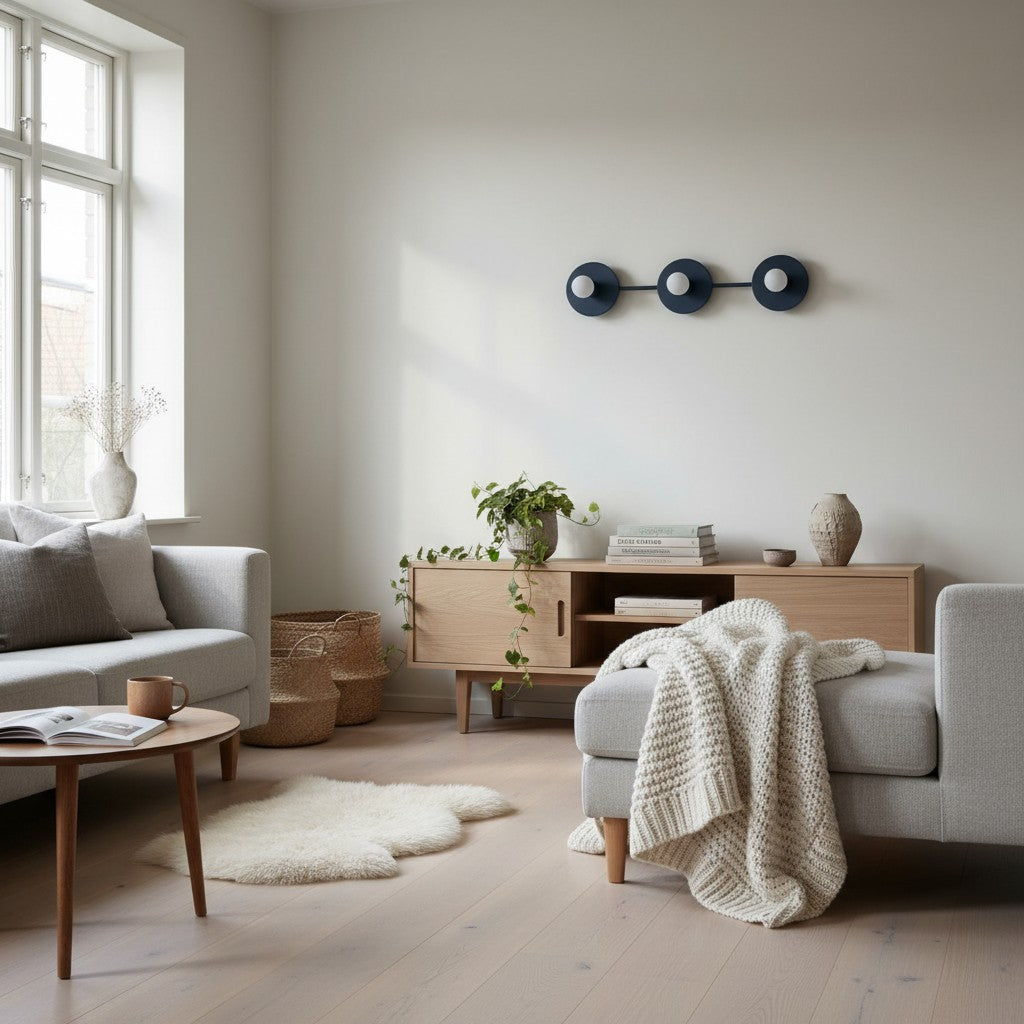 Radiro Globe Modern Spherical Glass Vanity Light – Minimalist 3-Light Fixture for Bathrooms