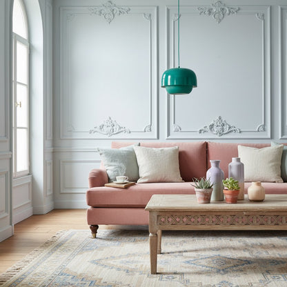 Clinco Colored Metal Globe Fixture – Stylish Lighting for Bedrooms and Offices