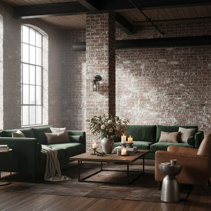 Hanton Schlanke Industrielle Außenwandleuchte für Moderne Terrassen