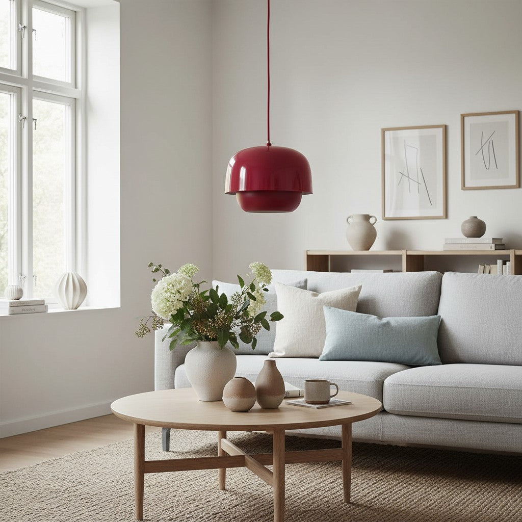 Clinco Colored Metal Globe Fixture – Stylish Lighting for Bedrooms and Offices