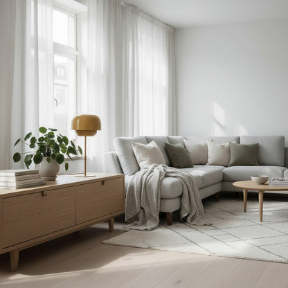 Clinco Colored Metal Table Lamp – Stylish Lighting for Bedrooms and Offices