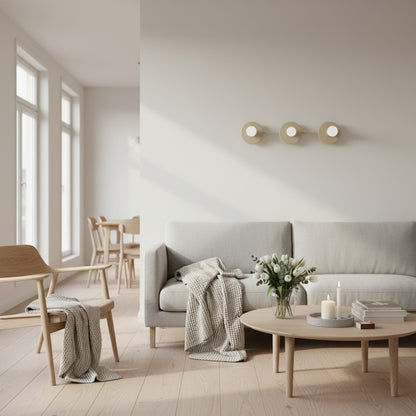 Radiro Globe Modern Spherical Glass Vanity Light – Minimalist 3-Light Fixture for Bathrooms