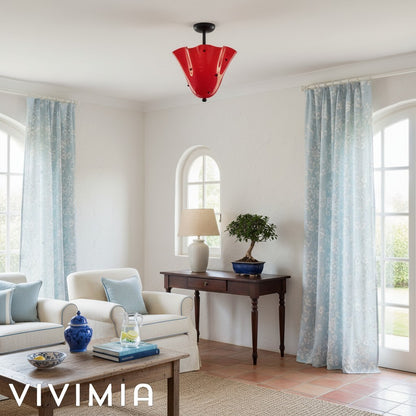 Bellina Sculptural Bloom Modern Ceiling Light – Perfect for Living Room & Bedroom