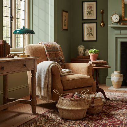 Rayla Vintage Modern Scallop Ceiling Light – Ambient Glow – Living Room & Bedroom