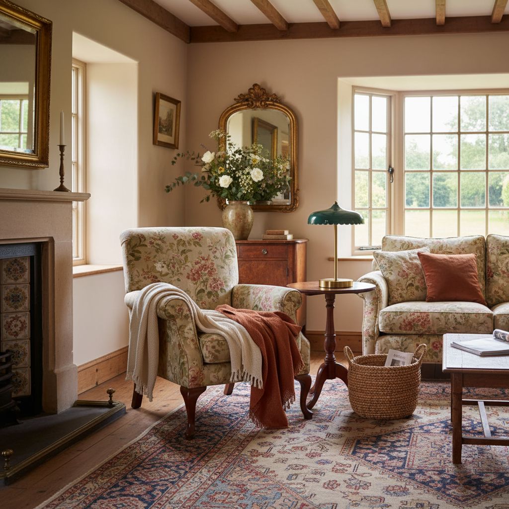 Rayla Vintage Modern Scallop Ceiling Light – Ambient Glow – Living Room & Bedroom