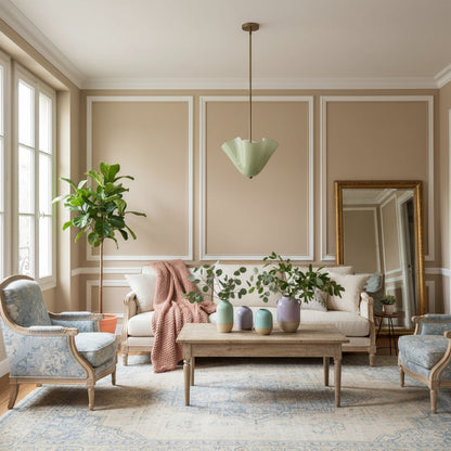 Bellina Floral Glass Pendant Light – Modern Elegance for Dining & Entryways