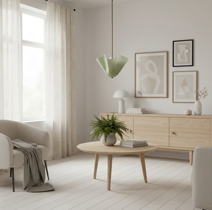 Bellina Floral Glass Pendant Light – Modern Elegance for Dining & Entryways