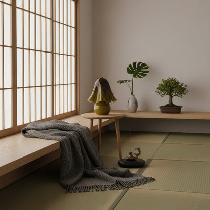 Bellina Elegant Glass Table Lamp – Sleek Design for Bedside or Desk