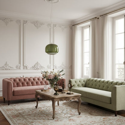 Clinco Doppellagige Pendelleuchte – Modernes Retro-Design – Ideal für Küche oder Esszimmer