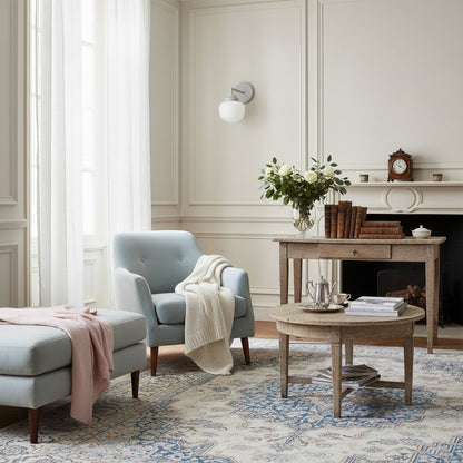 Opalume Glass Vanity Light – Vintage-Inspired Design – Perfect for Bathroom & Powder Room