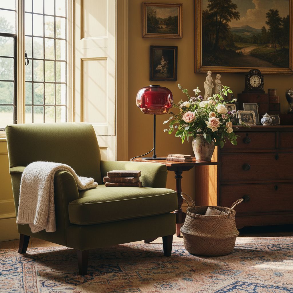 Clinco Sculptural Double-Layer Glass Table Lamp – Modern Style – Living Room Accent