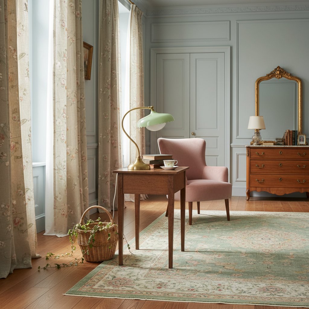 Rayla Vintage Modern Scallop Ceiling Light – Ambient Glow – Living Room & Bedroom