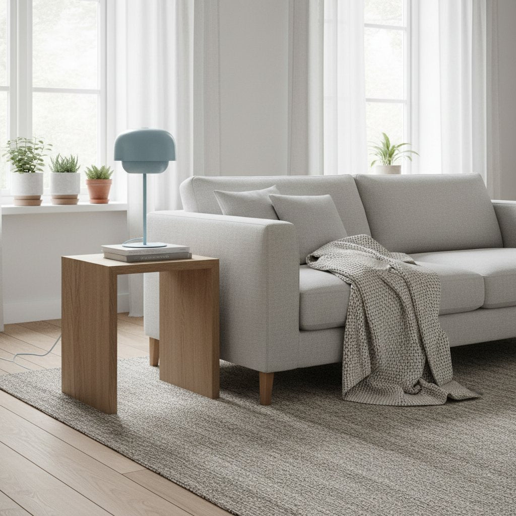 Clinco Colored Metal Table Lamp – Stylish Lighting for Bedrooms and Offices