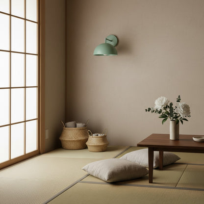 Metio Dome Minimalist Wall Sconce Modern Style for Bedroom & Hallway