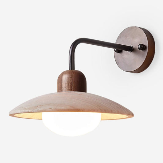 Modernes Design Disc Travertin Wandleuchte