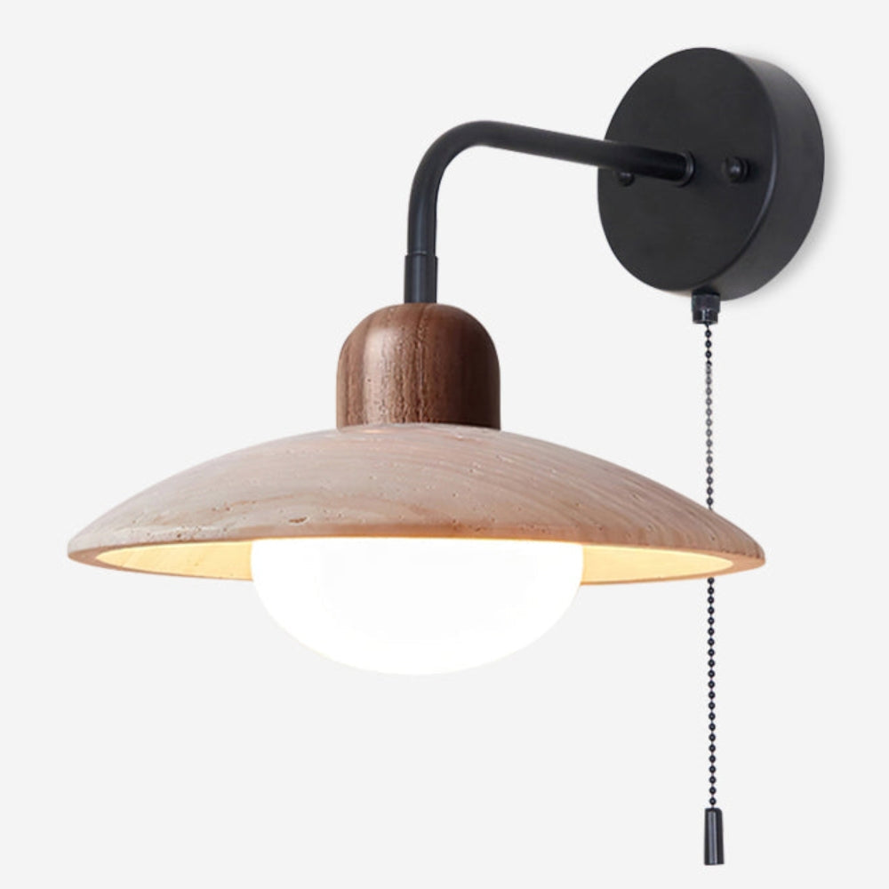 Modernes Design Disc Travertin Wandleuchte