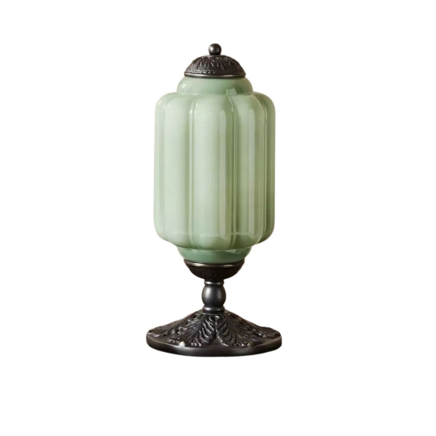 Eloise Tischlampe - Vintage Design Glas Tischlampe