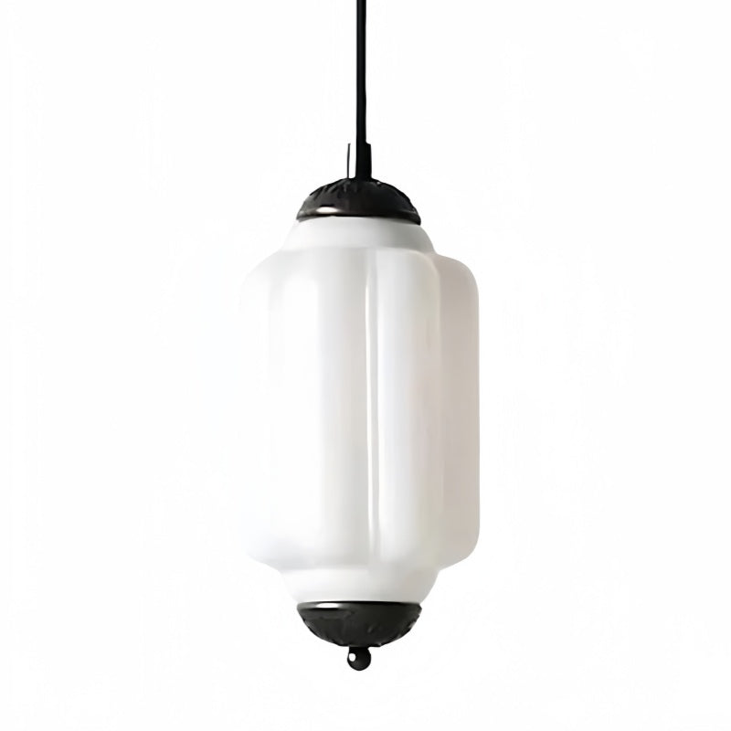Eloise Petite Pendelleuchte - Vintage Milchglaslampe