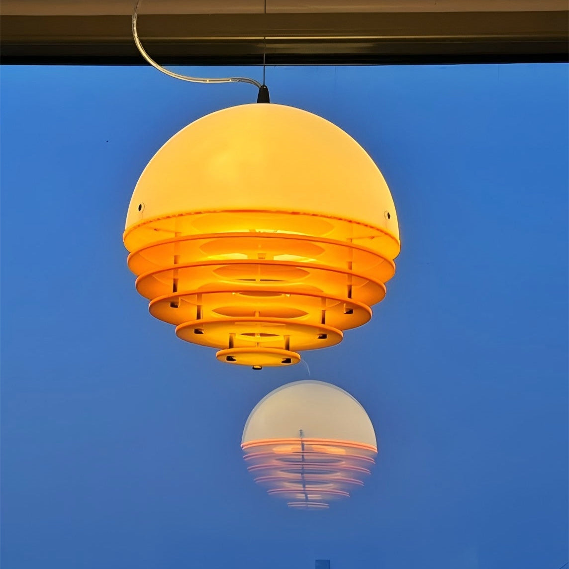 Sunset Pendelleuchte - Bauhaus Glas Pendelleuchte