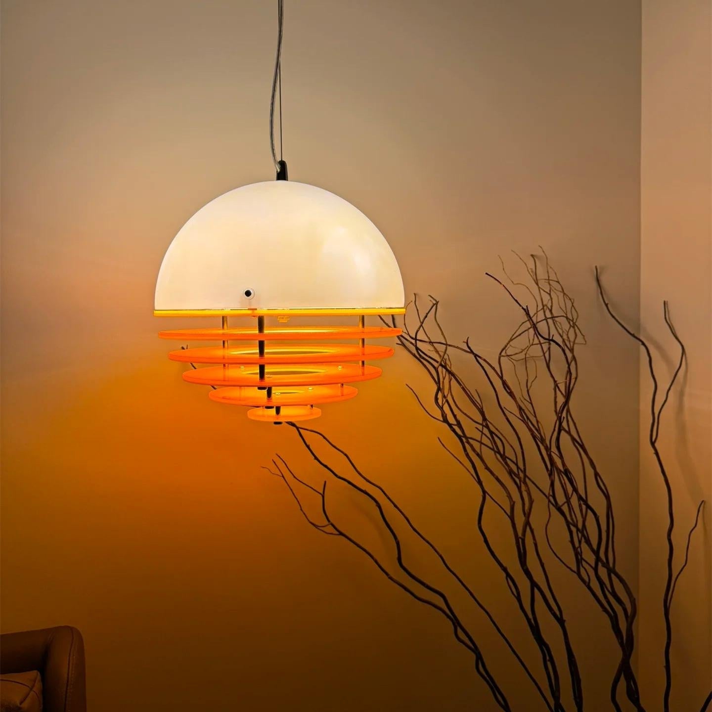 Sunset Pendelleuchte - Bauhaus Glas Pendelleuchte