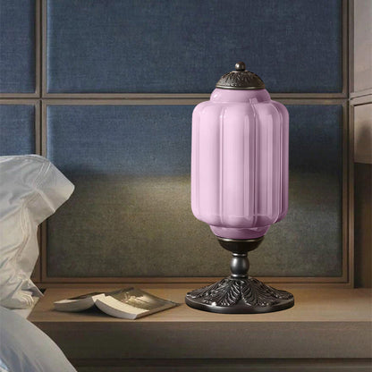 Eloise Tischlampe - Vintage Design Glas Tischlampe