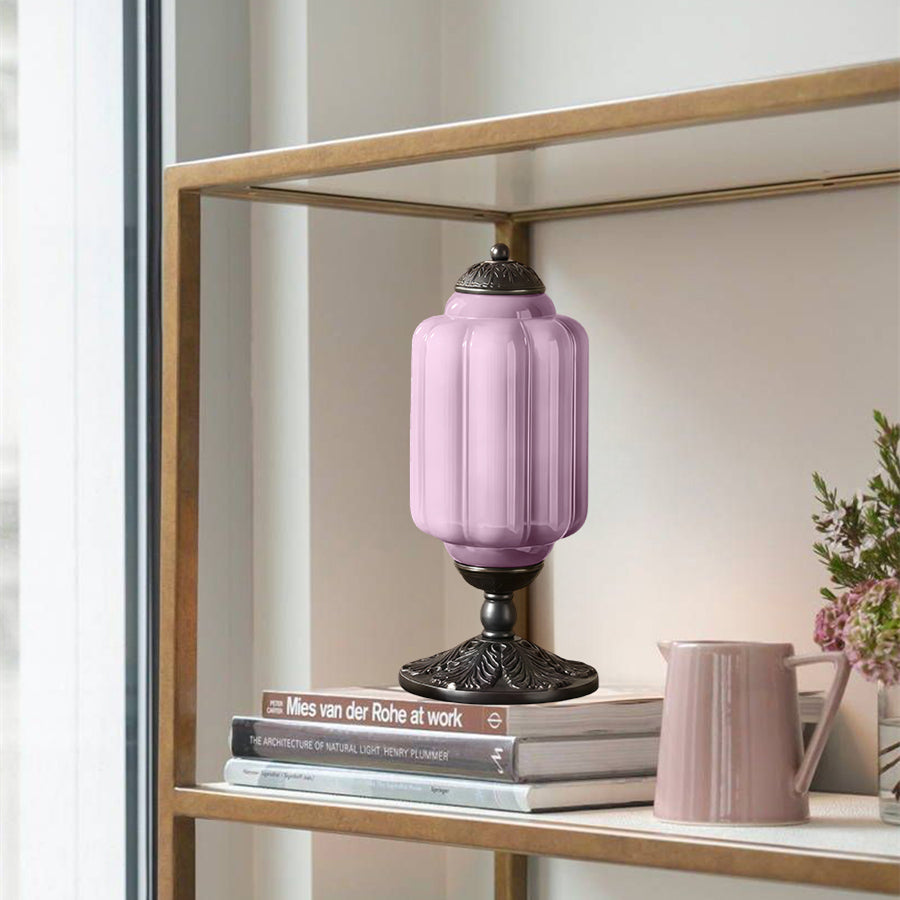 Eloise Tischlampe - Vintage Design Glas Tischlampe