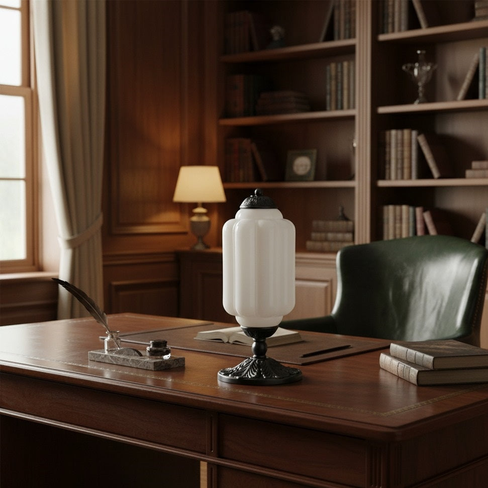 Eloise Table Lamp - Vintage Design Glass Table Lamp