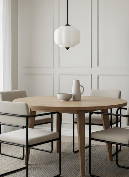 Eloise Glass Pendant Light - Vintage Pendant Light Dining Table