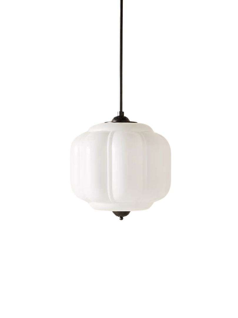 Eloise Glass Pendant Light - Vintage Pendant Light Dining Table