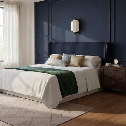 Eloise Flush Mount Wall Sconce - Retro Milk Glass Sconce