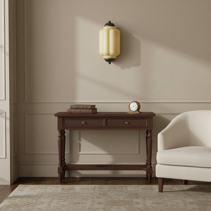 Eloise Flush Mount Wall Sconce - Retro Milk Glass Sconce