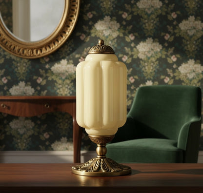 Eloise Table Lamp - Vintage Design Glass Table Lamp