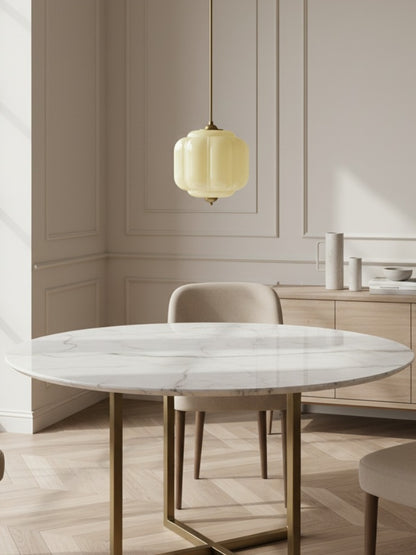 Eloise Glass Pendant Light - Vintage Pendant Light Dining Table